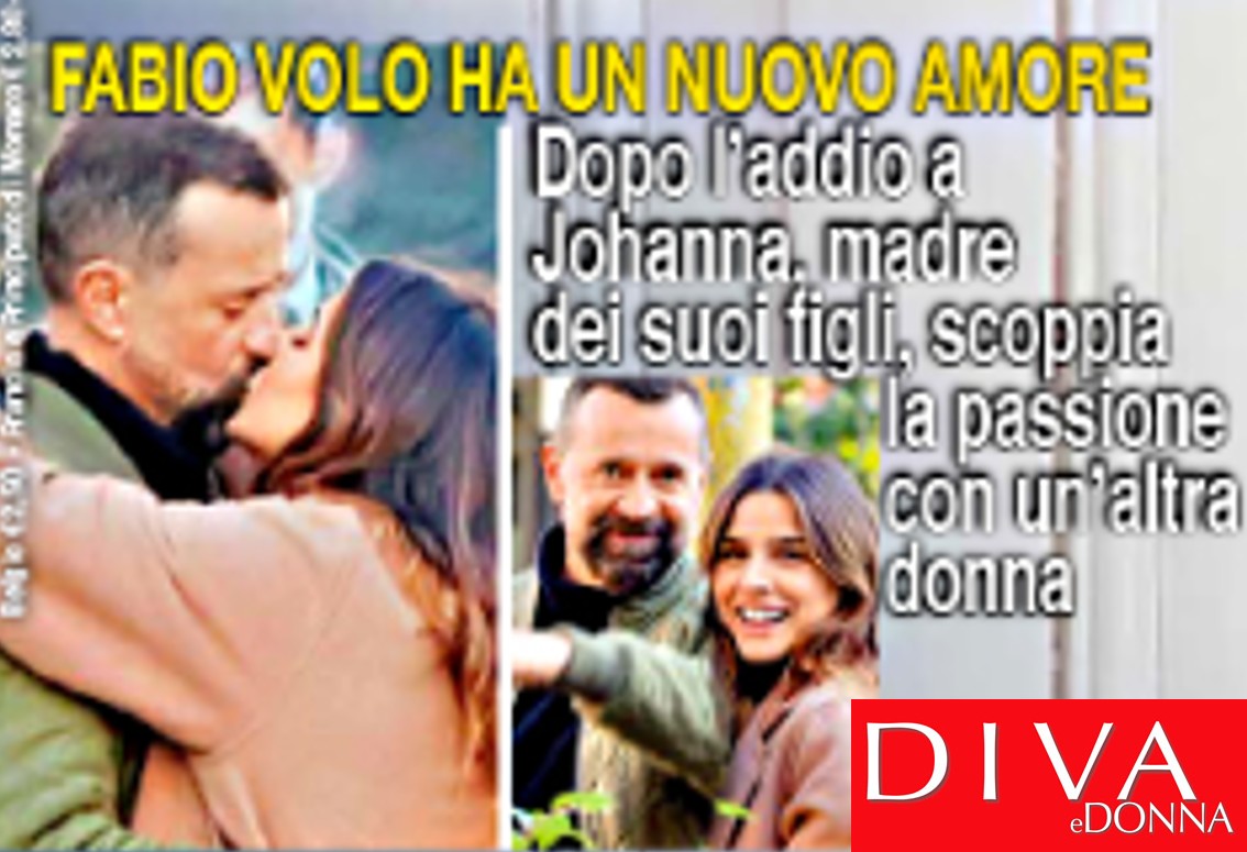 Fabio Volo In Copertina Su Diva E Donna Mentre Bacia Un Altra Donna