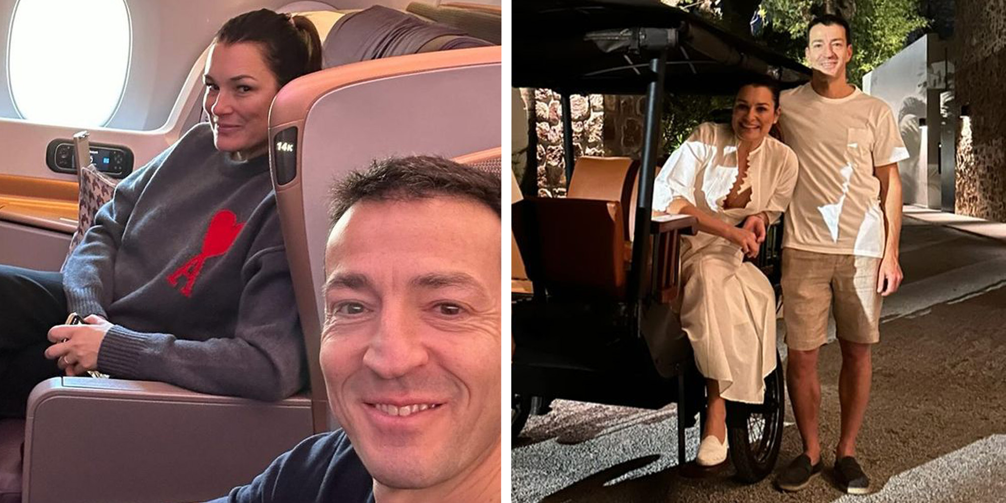 Alena Seredova E Il Marito Alessandro Nasi In Viaggio Di Nozze Dall