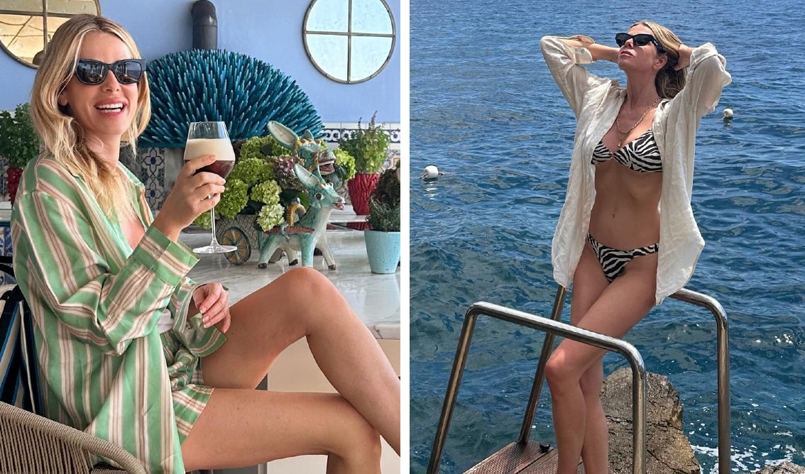 L Estate Di Alessia Marcuzzi Iniziata Primi Giorni In Bikini A