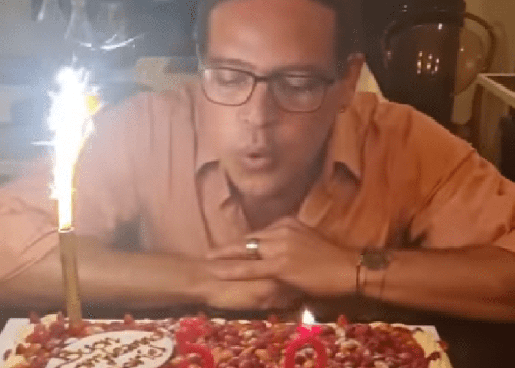 Gabriel Garko festeggia 50 anni con amici