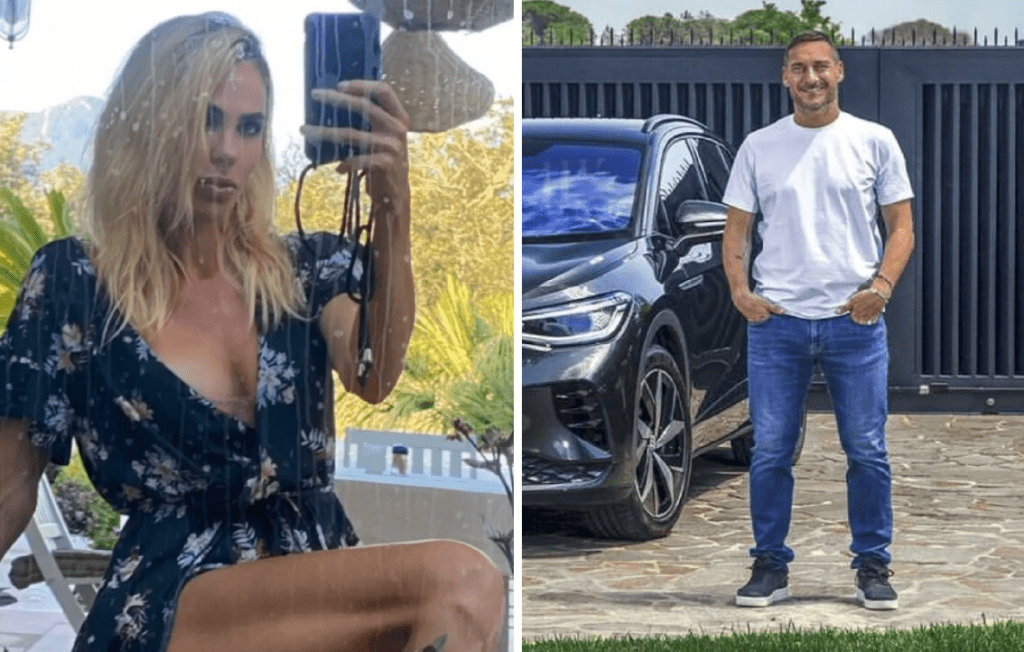 Totti e Blasi: dopo la separazione Francesco dovrebbe darsi il cambio con Ilary nella villa di Sabaudia