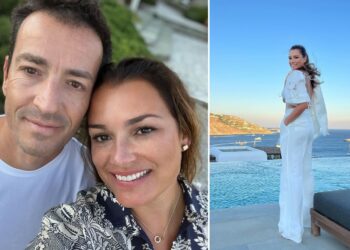 Alena Seredova, vacanze d'amore in Grecia
