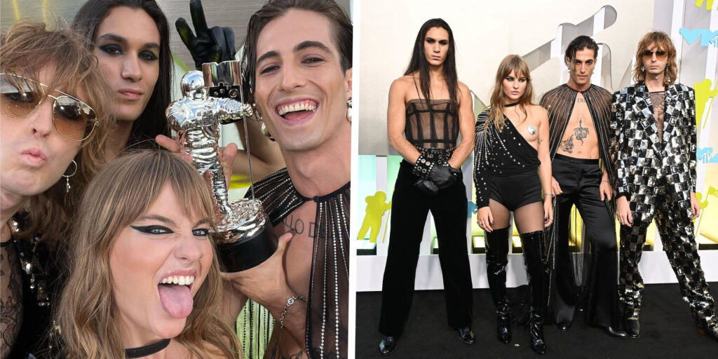 I Maneskin conquistano gli Mtv Video Music Awards 2022 negli USA e vincono un premio I Maneskin conquistano gli Mtv Video Music Awards 2022 negli USA e vincono un premio