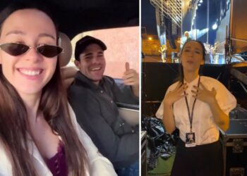 Aurora Ramazzotti vola a Siviglia per il papà