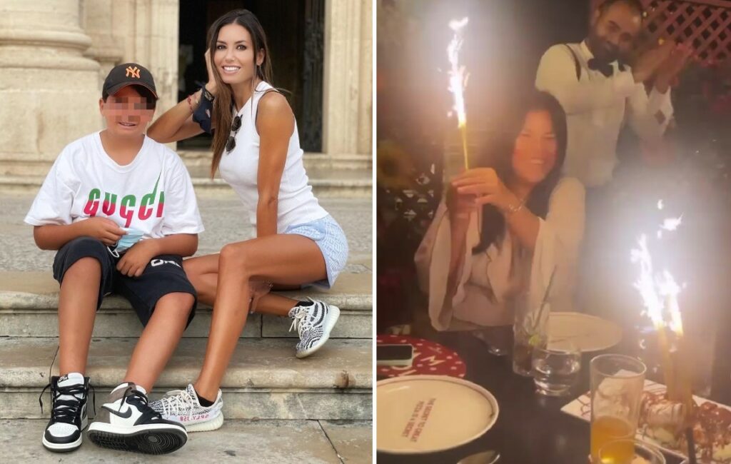 Elisabetta Gregoraci organizza un party per la tata: le immagini Elisabetta Gregoraci organizza un party per la tata: le immagini