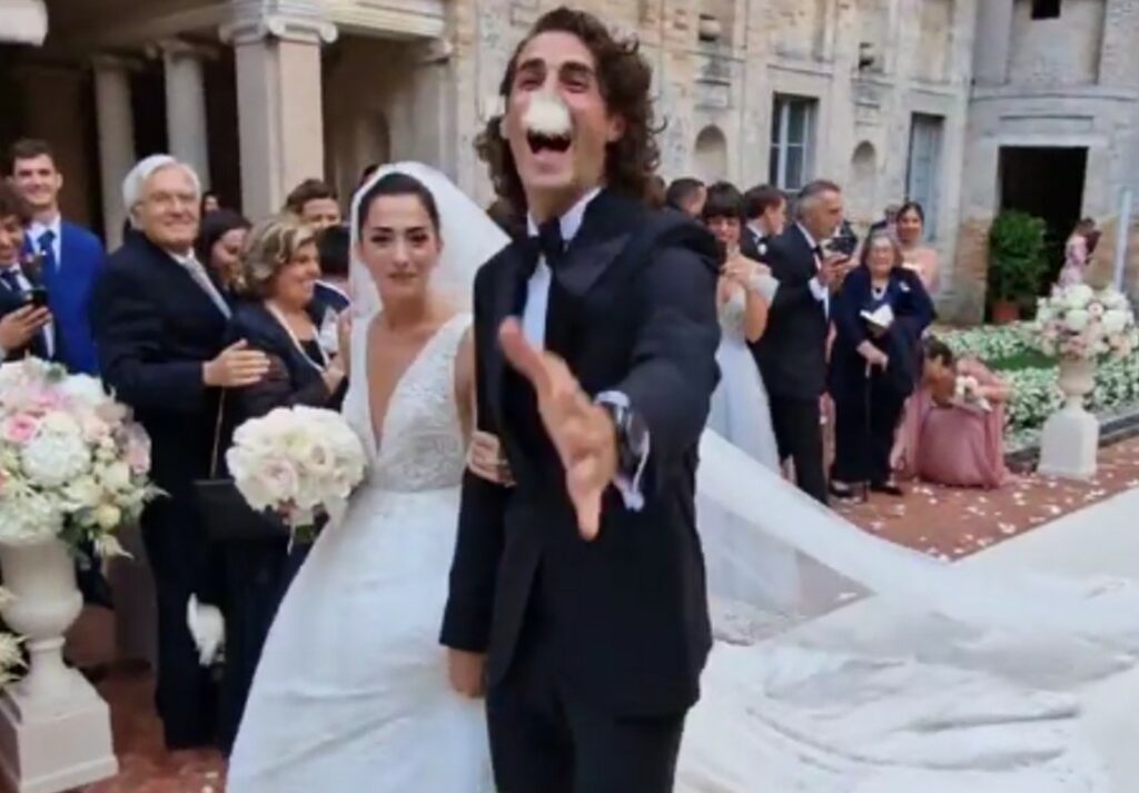 Il campione olimpico Gianmarco Tamberi e Chiara Bontempi si sono sposati: foto