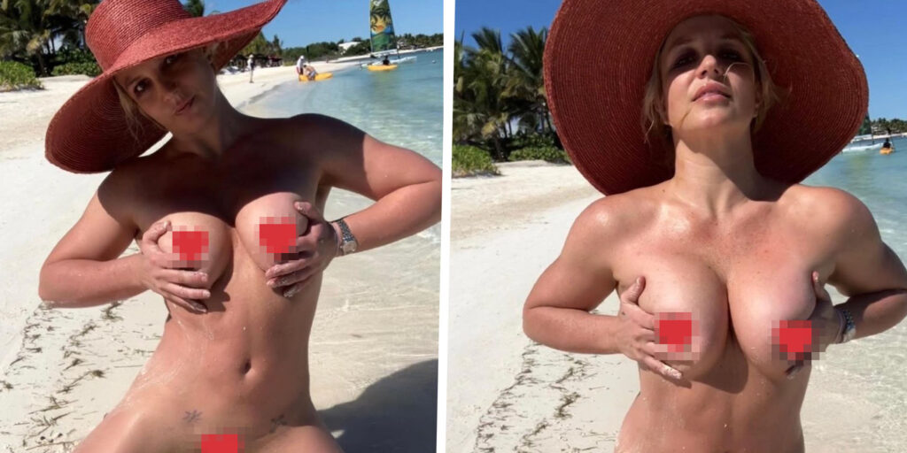 Britney Spears sempre più fuori controllo sul social, ma Instagram non le censura le foto senza veli