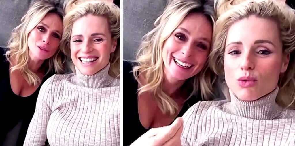 Michelle Hunziker e Serena Autieri smentiscono insieme il litigio e parlano anche di Tomaso Trussardi