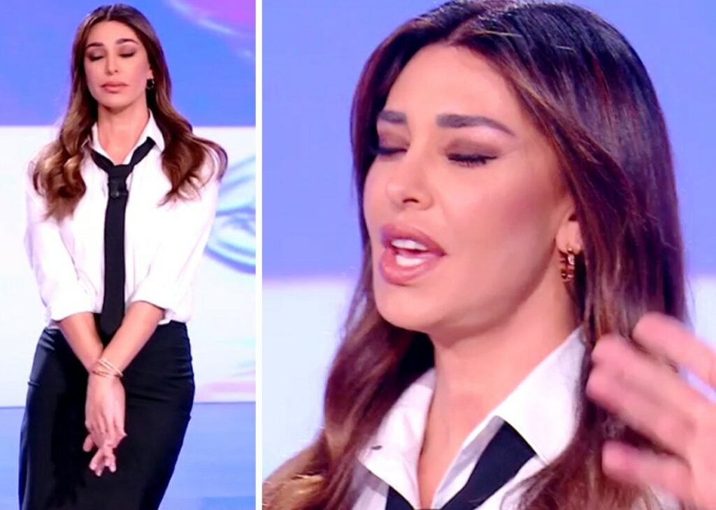 Belen Rodriguez finge un orgasmo in diretta tv: la reazione di Teo Mammucari Belen Rodriguez finge un orgasmo in diretta tv: la reazione di Teo Mammucari