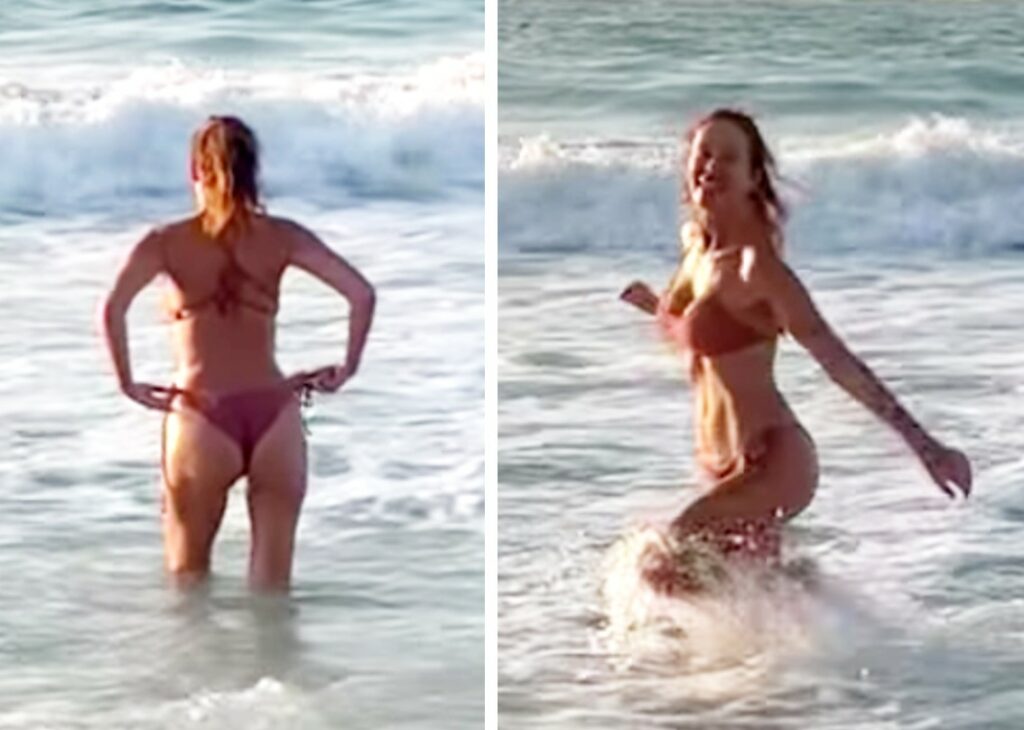 Alessia Marcuzzi si mostra in bikini a 50 anni: tintarella in spiaggia dopo il compleanno Alessia Marcuzzi si mostra in bikini a 50 anni: tintarella in spiaggia dopo il compleanno