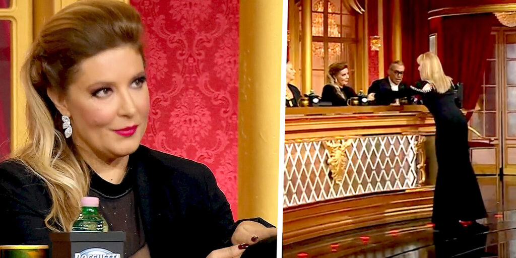 Milly Carlucci fa le condoglianze in diretta a Selvaggia Lucarelli, ma scoppia la polemica