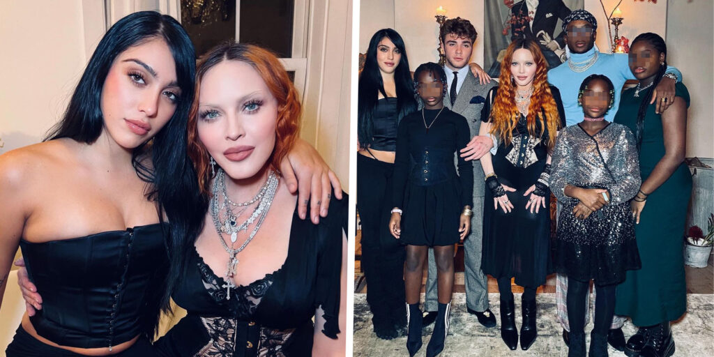 Madonna con tutti e 6 i figli per il Ringraziamento: la foto diventa virale