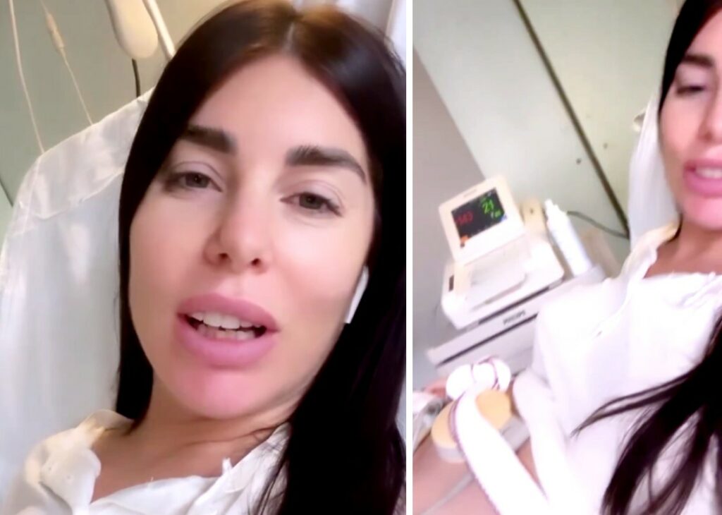 Bianca Atzei incinta di 9 mesi ancora in ospedale: ''Ho rischiato di dover partorire e fare le trasfusioni…'' Bianca Atzei incinta di 9 mesi ancora in ospedale: ''Ho rischiato di dover partorire e fare le trasfusioni…''