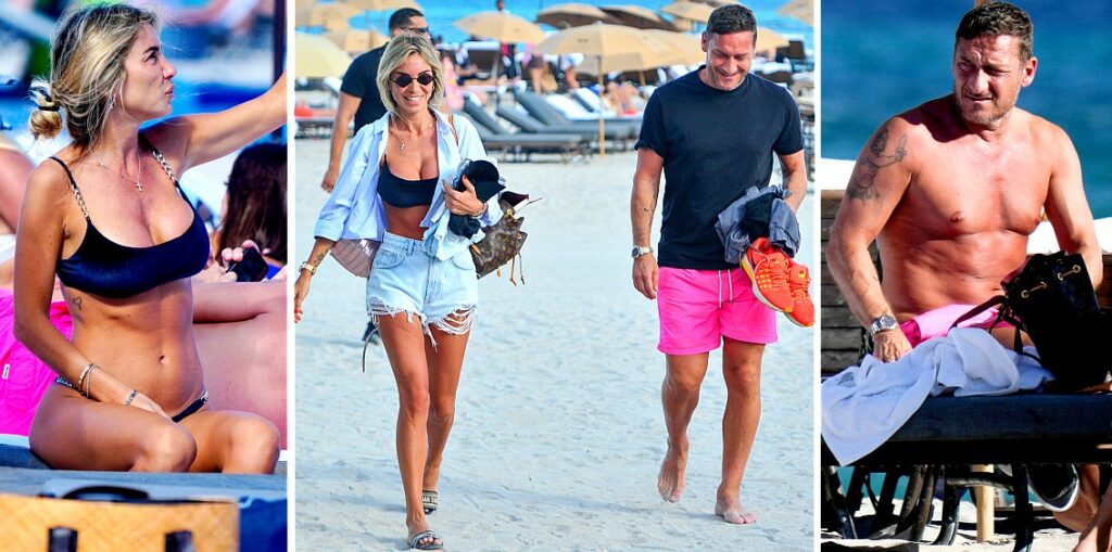 Francesco Totti e Noemi Bocchi in costume a Miami: le foto della vacanza natalizia al caldo Francesco Totti e Noemi Bocchi in costume a Miami: le foto della vacanza natalizia al caldo