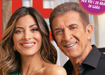 Ezio Greggio e Romina Pierdomenico, più giovane di 39 anni, svelano il segreto del loro amore che dura dal 2018