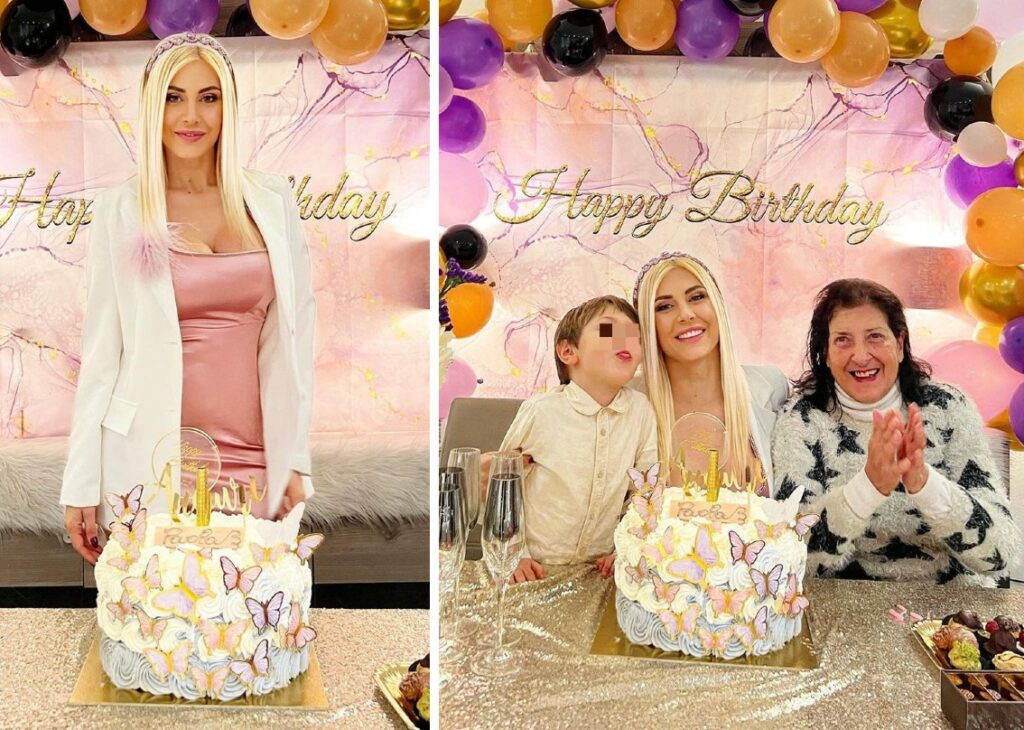 Dopo la dolorosa confessione sul figlio, Paola Caruso festeggia con Michelino i 38 anni: foto