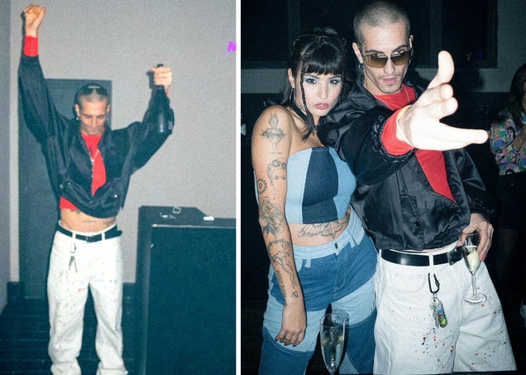 Damiano David dei Maneskin festeggia il compleanno insieme alla fidanzata e con un nuovo look: foto