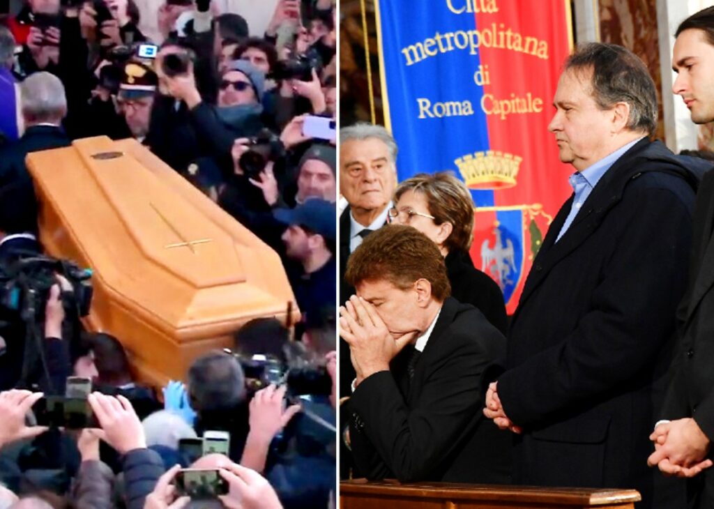 L'ultimo saluto a Gina Lollobrigida, volti tv e familiari 'in guerra' al funerale in Piazza del Popolo a Roma L'ultimo saluto a Gina Lollobrigida, volti tv e familiari 'in guerra' al funerale in Piazza del Popolo a Roma