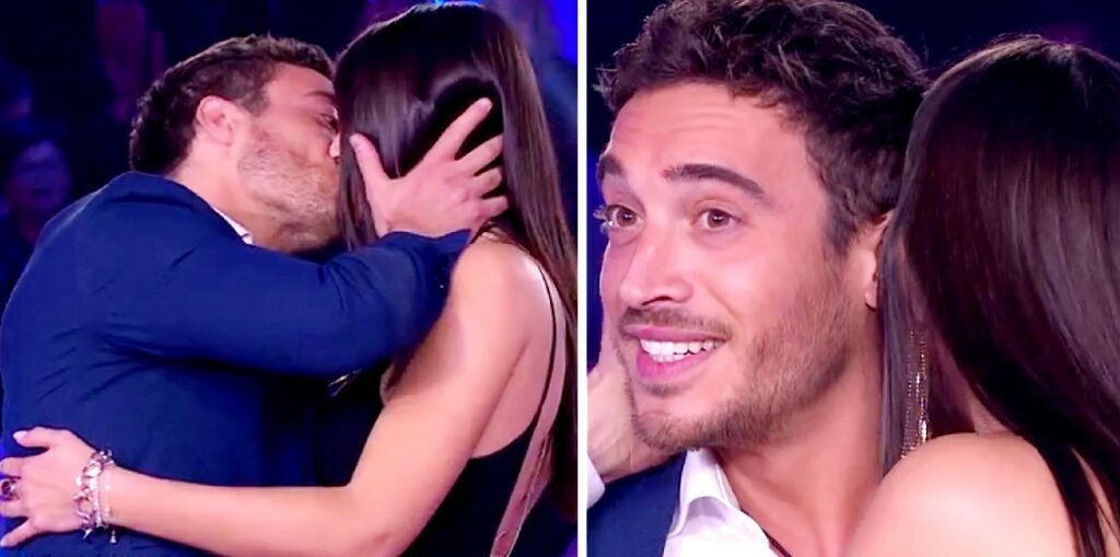 Antonino Spinalbese, eliminato dal GF Vip, ritrova Ginevra Lamborghini: il lungo bacio sulle labbra dei due in studio Antonino Spinalbese, eliminato dal GF Vip, ritrova Ginevra Lamborghini: il lungo bacio sulle labbra dei due in studio