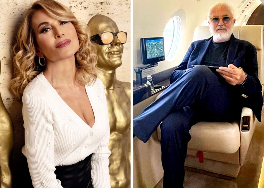 Barbara d'Urso: ''Esco con Flavio Briatore, avevo un pregiudizio invece è un uomo interessante''