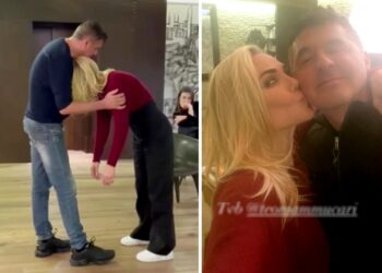 Ilary Blasi si lascia ipnotizzare da Teo Mammucari durante una cena con amici: le immagini