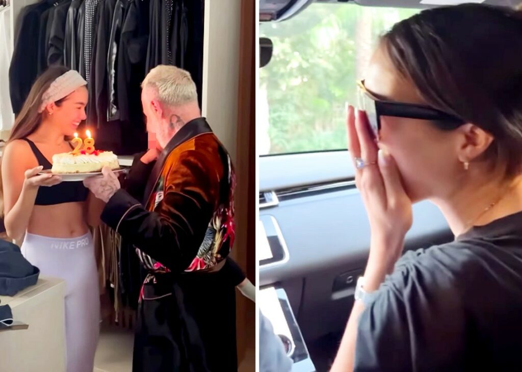 Gianluca Vacchi fa un regalo super costoso alla compagna Sharon Fonseca che compie 28 anni: guarda