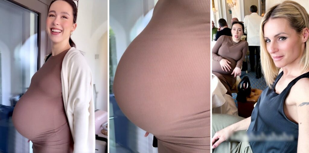 ''E’ una roba incredibile, un’opera d’arte'': il pancione enorme di Aurora Ramazzotti manda in visibilio mamma Michelle Hunziker ''E’ una roba incredibile, un’opera d’arte'': il pancione enorme di Aurora Ramazzotti manda in visibilio mamma Michelle Hunziker