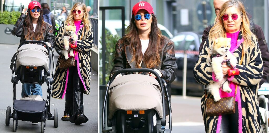 Bianca Atzei si gode la nuova vita da mamma: a passeggio col neonato Noa, sua madre e l'amata cagnolina Bianca Atzei si gode la nuova vita da mamma: a passeggio col neonato Noa, sua madre e l'amata cagnolina