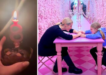 Michelle Hunziker festeggia gli 8 anni di Celeste