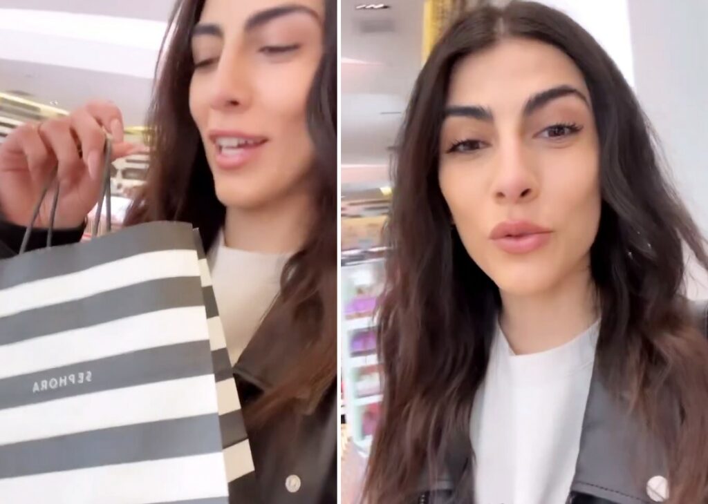''Qui ci sono i brand che mi piacciono'': Giulia Salemi spende ben 600 dollari in un batter d'occhio nella profumeria di Los Angeles ''Qui ci sono i brand che mi piacciono'': Giulia Salemi spende ben 600 dollari in un batter d'occhio nella profumeria di Los Angeles