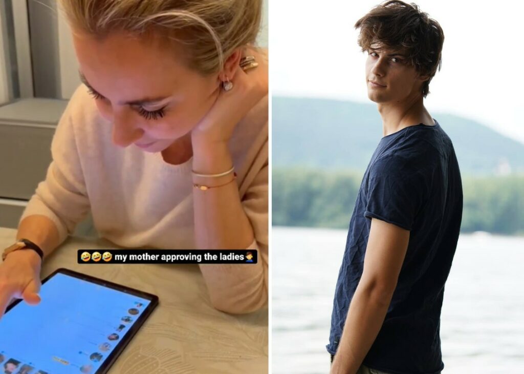 La moglie di Rocco Siffredi aiuta il figlio a scegliere su Tinder le ragazze con cui uscire: guarda