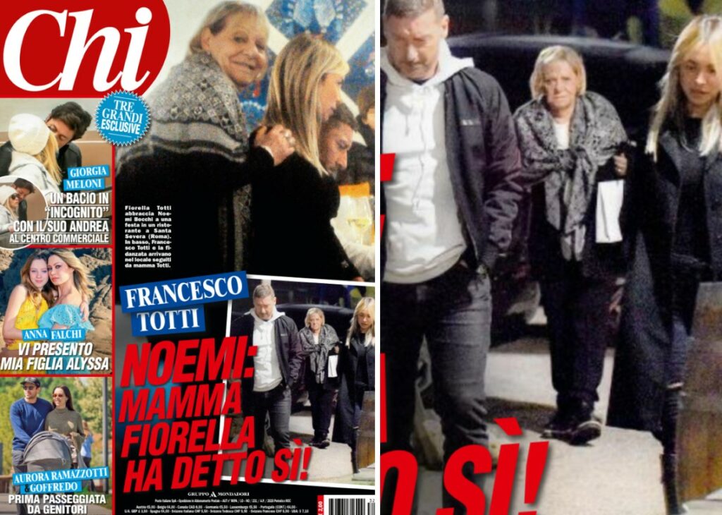 Alla mamma di Totti piace molto la sua nuova fidanzata Noemi Bocchi: la paparazzata Alla mamma di Totti piace molto la sua nuova fidanzata Noemi Bocchi: la paparazzata