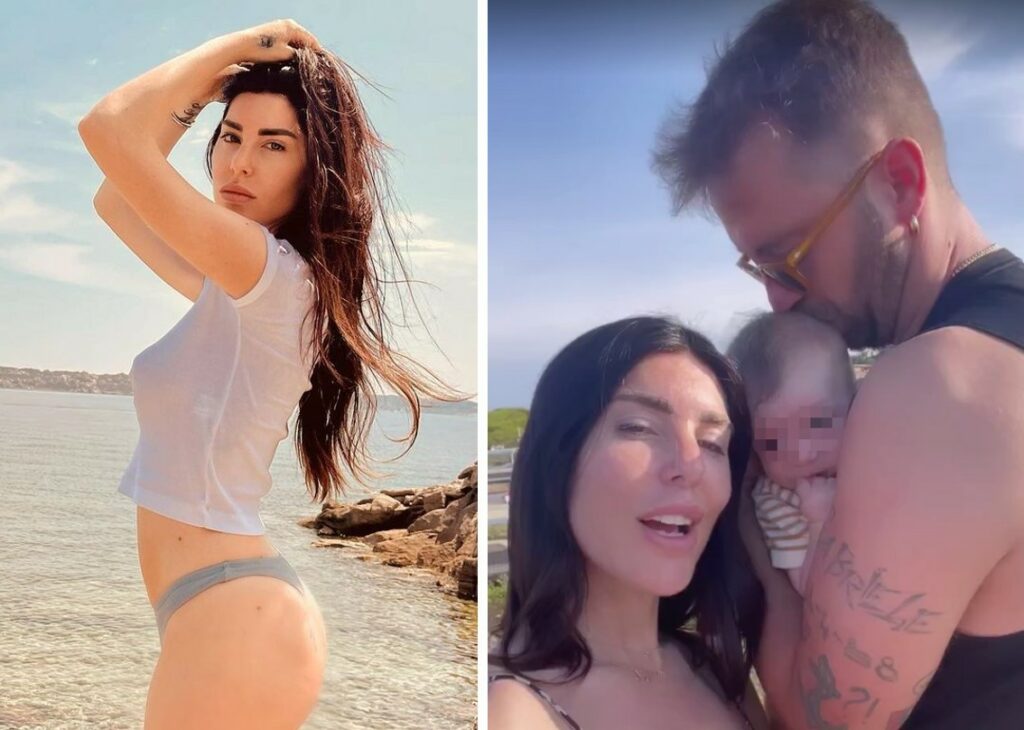 Bianca Atzei e Stefano Corti in Sardegna: prima vacanza da genitori col figlio di 4 mesi e mezzo nel resort a 5 stelle, foto