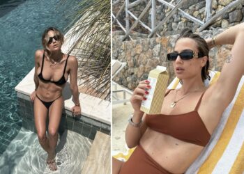 Cristina Marino strepitosa in bikini post-parto