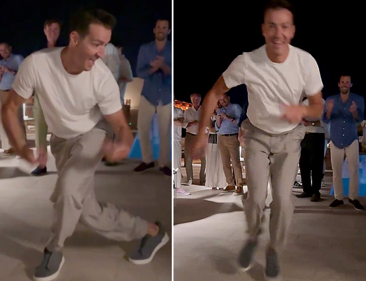 Il marito di Alena Seredova ballerino scatenato