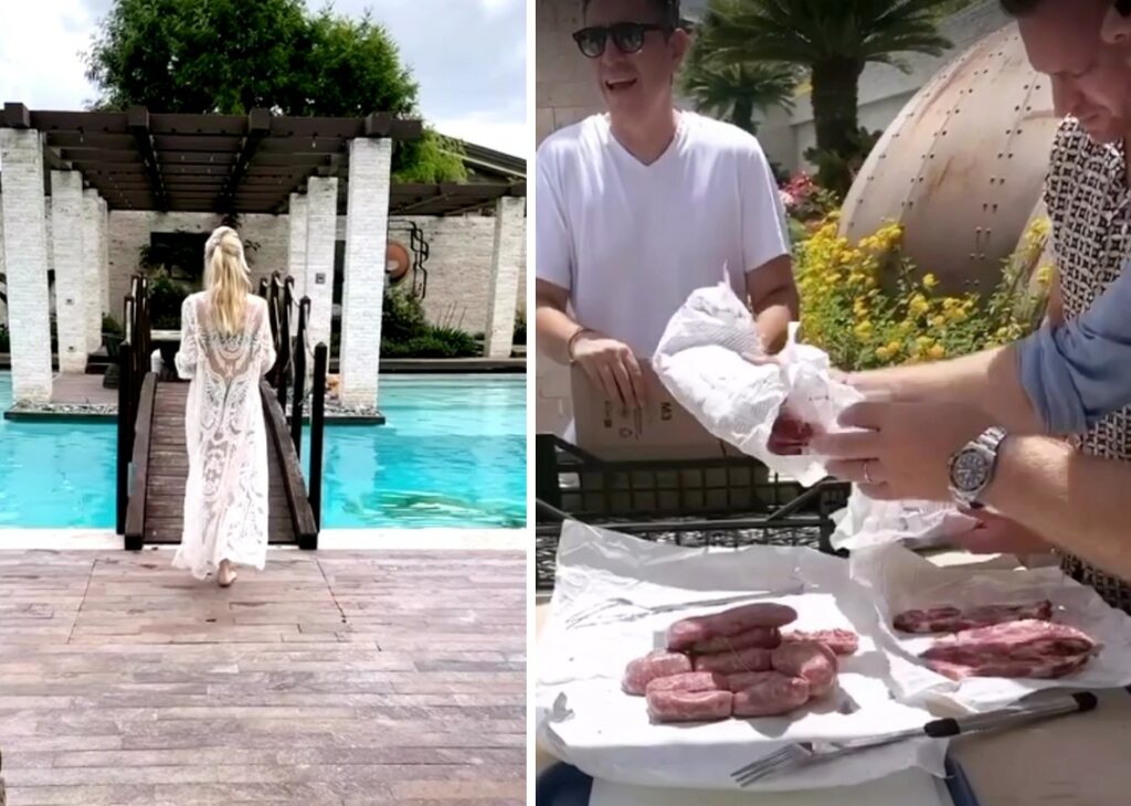 Ilary Blasi organizza una mega festa per inaugurare la piscina nuova nella sua villa a Roma: foto Ilary Blasi organizza una mega festa per inaugurare la piscina nuova nella sua villa a Roma: foto