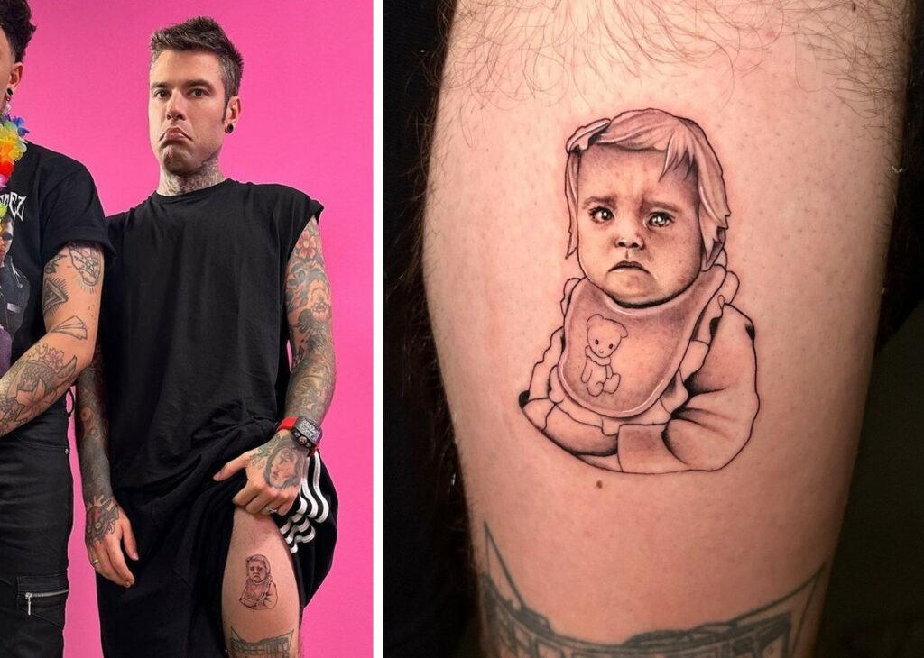 ''E' davvero brutto'': Fedez travolto dalle critiche per il tatuaggio con il viso della figlia ''E' davvero brutto'': Fedez travolto dalle critiche per il tatuaggio con il viso della figlia
