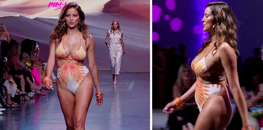 Mariana Rodriguez torna a sfilare a soli 3 mesi dal parto: ''Ho provato vergogna per pancia e smagliature, un fisico che non mi appartiene''