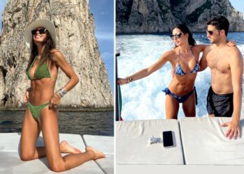 Elisabetta Gregoraci esce allo scoperto col fidanzato Giulio Fratini: romantica vacanza a Capri, foto