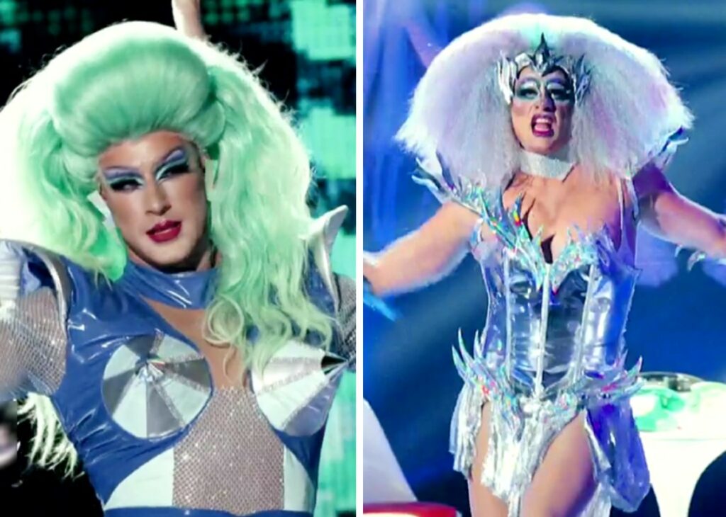 Anche Andreas Muller e Simone Montedoro diventano Drag Queen in tv: le immagini Anche Andreas Muller e Simone Montedoro diventano Drag Queen in tv: le immagini