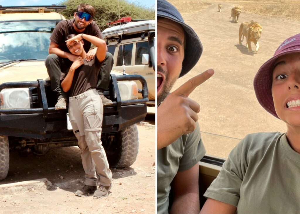Jolanda Renga, la figlia di Ambra Angiolini, parte per un safari in Africa col fidanzato: foto Jolanda Renga, la figlia di Ambra Angiolini, parte per un safari in Africa col fidanzato: foto