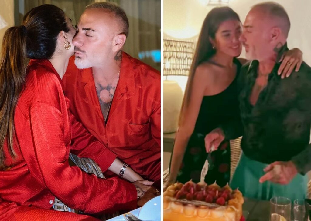 Gianluca Vacchi festeggia i 56 anni in Spagna con famiglia e amici: le immagini del party intimo