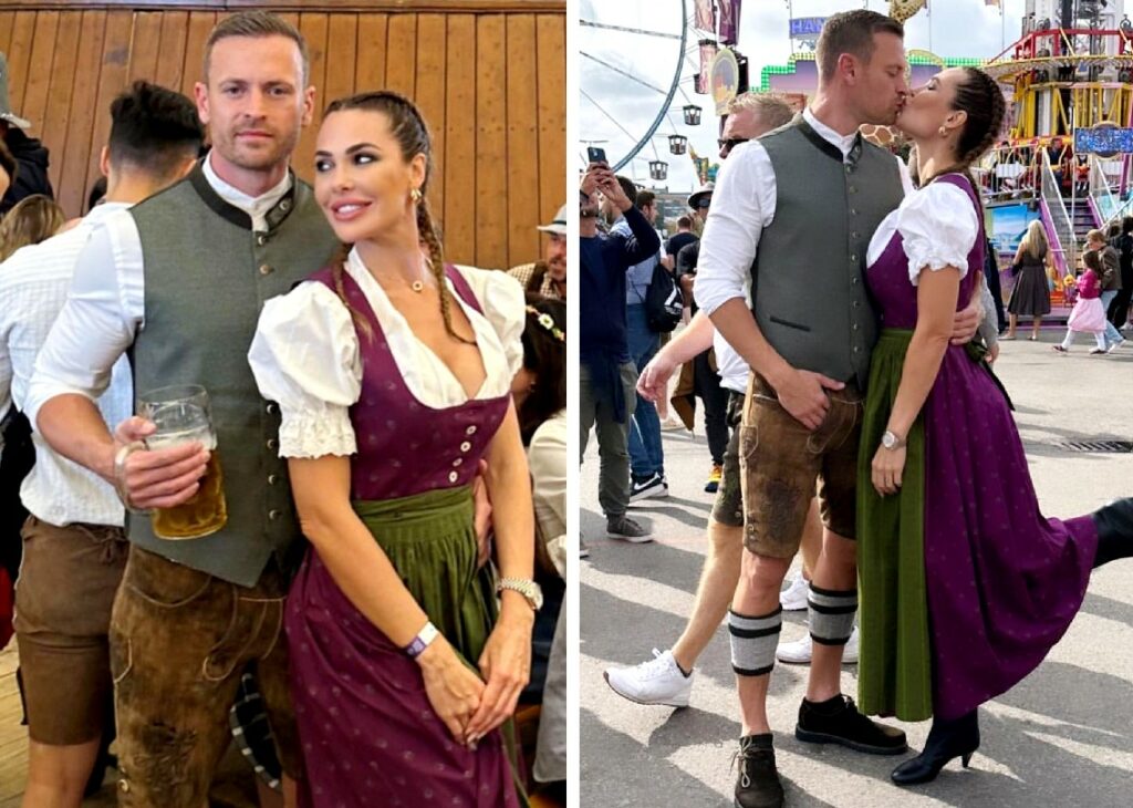 Ilary Blasi a Monaco con il fidanzato tedesco Bastian si diverte come una pazza all'Oktoberfest: foto Ilary Blasi a Monaco con il fidanzato tedesco Bastian si diverte come una pazza all'Oktoberfest: foto