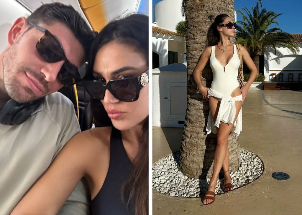 Temperature estive a ottobre, Cecilia Rodriguez e Ignazio Moser volano al mare a Ibiza: foto Temperature estive a ottobre, Cecilia Rodriguez e Ignazio Moser volano al mare a Ibiza: foto