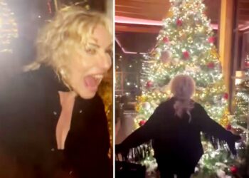 Torna a casa e trova l'albero di Natale fatto, Antonella Clerici impazzisce: la reazione