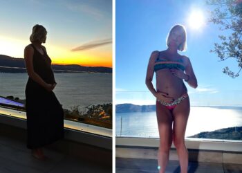 Federica Pellegrini si gode le ultima settimane di gravidanza al caldo