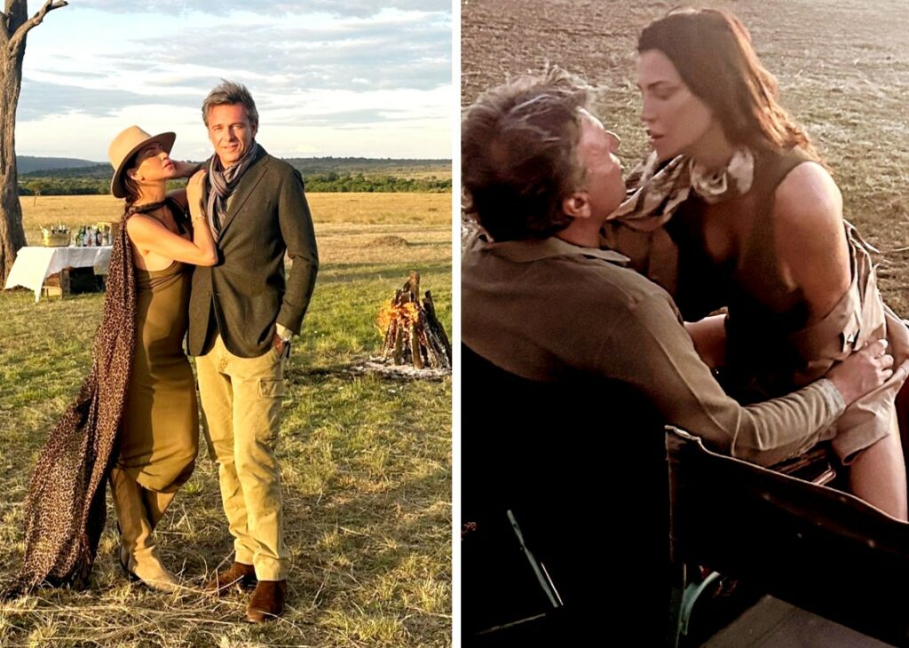 Claudia Galanti e il nuovo fidanzato si sono regalati un romantico Safari in Africa senza figli: foto