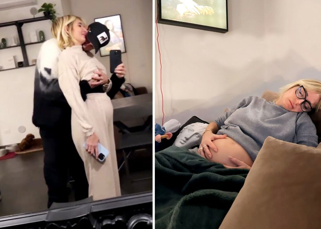 Andreas Muller aggiorna i follower sulla gravidanza gemellare di Veronica Peparini e mostra il pancione cresciutissimo della compagna