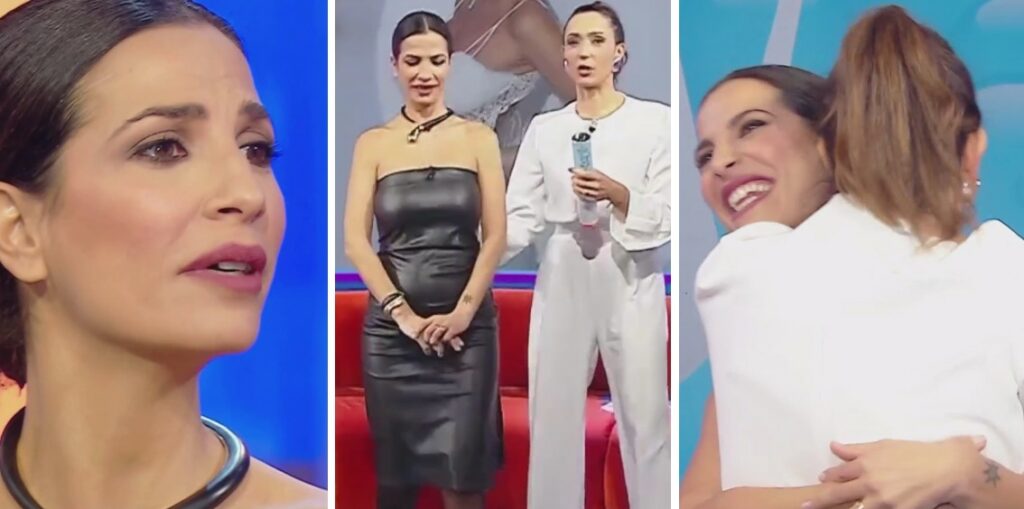 Roberta Morise annuncia in tv di essere incinta e scopre in diretta dalla Balivo il genere del nascituro: guarda