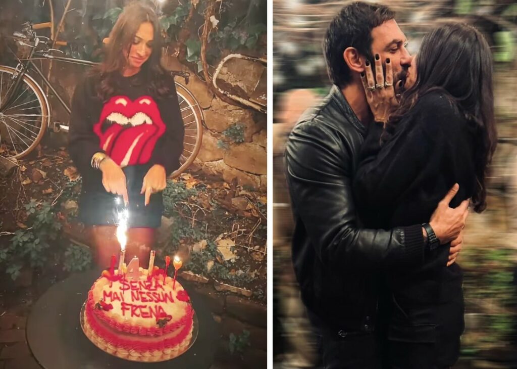 Francesco Arca festeggia i 45 anni della compagna Irene Capuano, grande festa a Trastevere a Roma: guarda